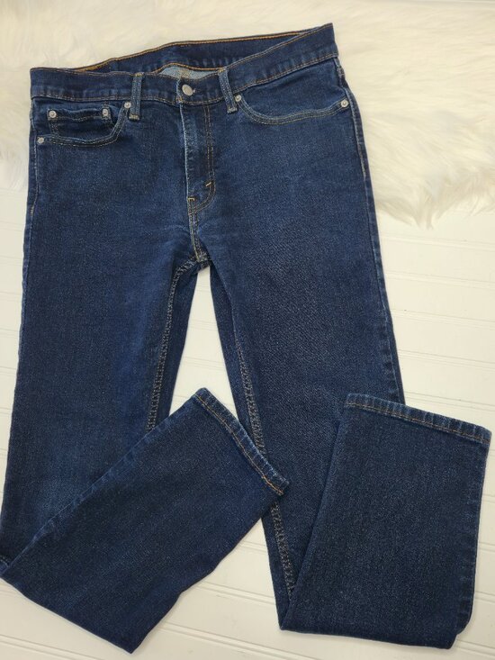 Levi's Other - Levi's Men's Flex 511 Modern Slim Fit Stretch Pants Denim Jeans Dark Blue 34x32